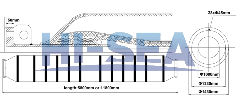 DN1000 Dredge Self Floating Hose Drawing.jpg